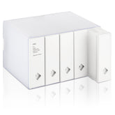 AhfuLife CD Storage Box, Large DVD Storage Boxes - Colorful Space-saving Album CD or DVD Storage Organiser Holds Up to 120 Disks, DVD Holder Case for Car Office Home Gifts